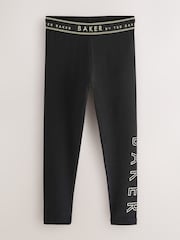 Baker by Ted Baker Oversized Stone Foil Branded Hoodie and Leggings Set 2 Piece - Image 14 of 23