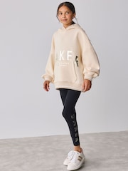 Baker by Ted Baker Oversized Stone Foil Branded Hoodie and Leggings Set 2 Piece - Image 2 of 23