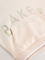 Baker by Ted Baker Oversized Stone Foil Branded Hoodie and Leggings Set 2 Piece - Image 20 of 23