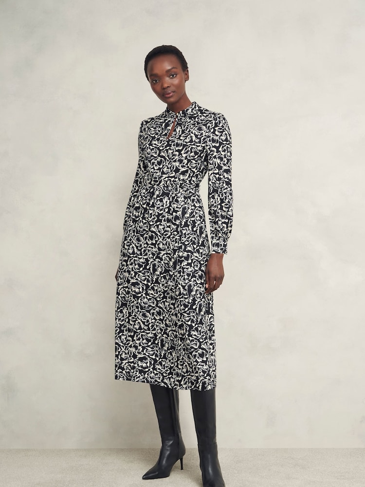 Hobbs Black Cynthia Dress - Image 1 of 4