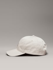 Calvin Klein Grey Monogram 100% Cotton Baseball Cap - Image 3 of 4
