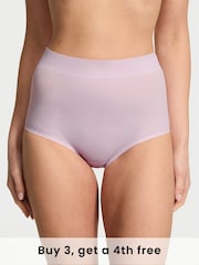 Victoria's Secret Delicate Violet Purple Brief Shaping SheerSmoothing™ Knickers - Image 4 of 5