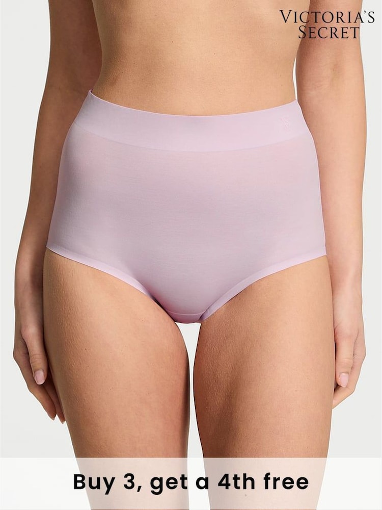 Victoria's Secret Delicate Violet Purple Brief Shaping SheerSmoothing™ Knickers - Image 5 of 5