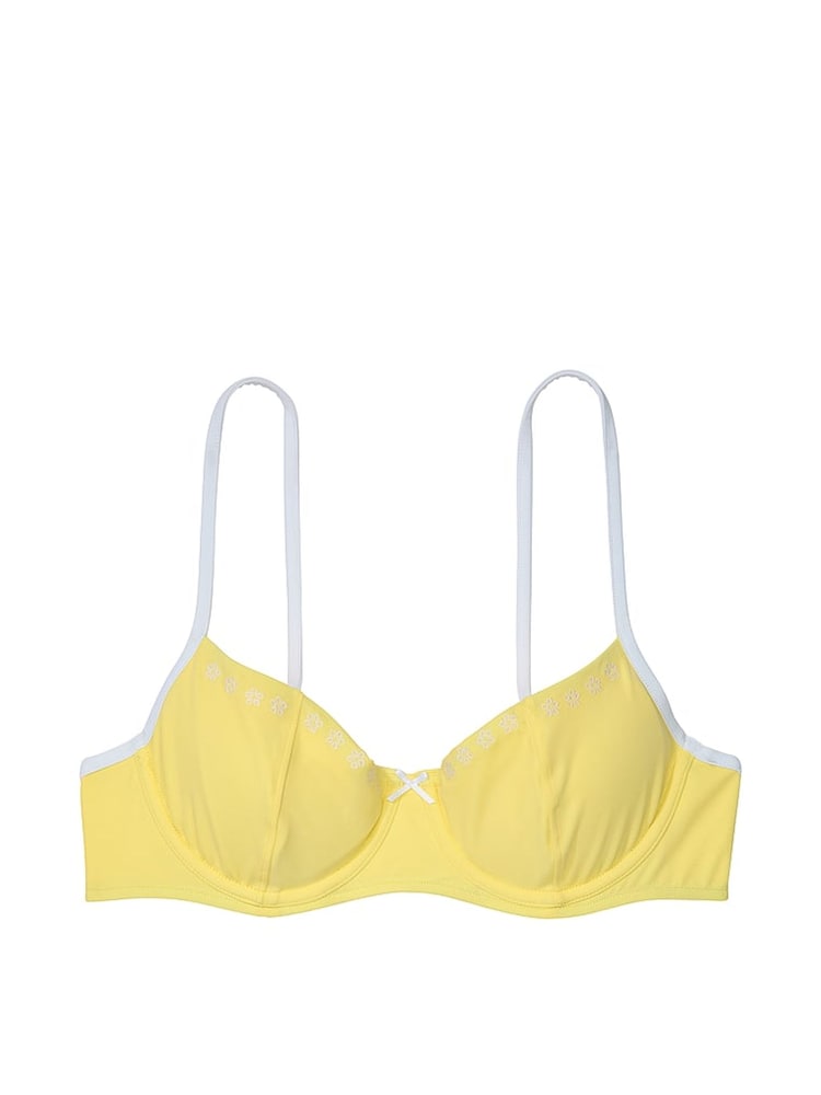 Victoria's Secret PINK Popcorn Yellow Buttercup Bikini Top - Image 4 of 4