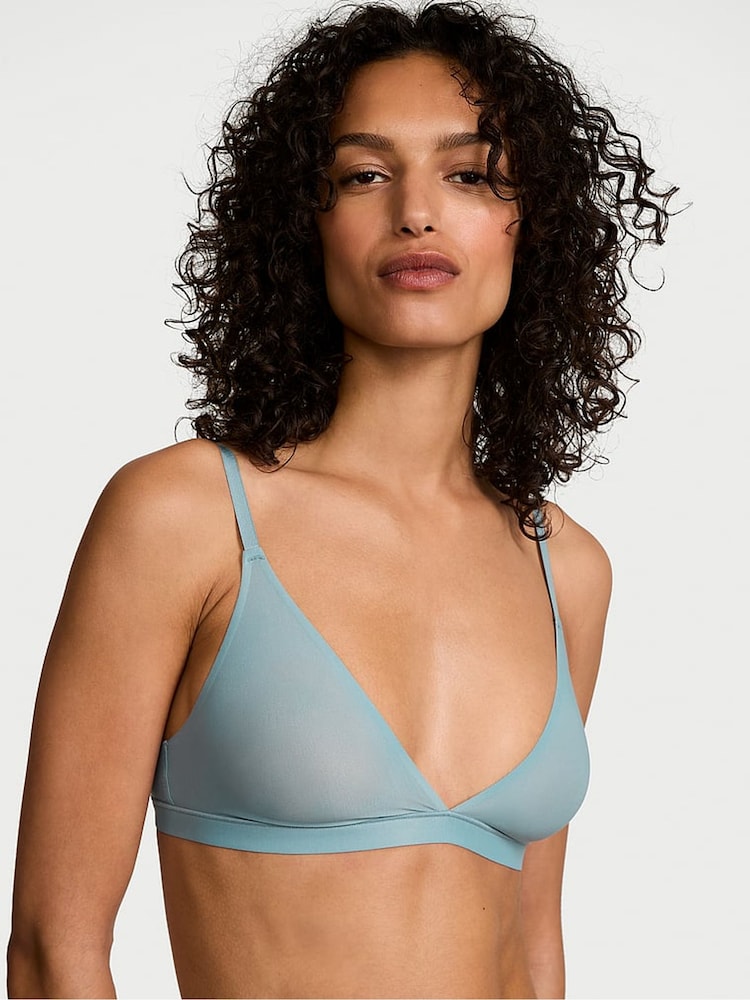 Victoria's Secret Jupiter Blue Shaping SheerSmoothing™ Bralette - Image 1 of 2
