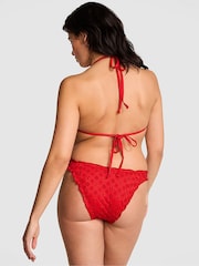 Victoria's Secret PINK Bandana Red Reign Triangle Bikini Top - Image 2 of 4