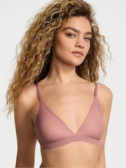Victoria's Secret Nostalgia Rose Pink Shaping SheerSmoothing™ Bralette - Image 1 of 2