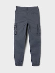 Name It Grey Boys Cargo Trousers - Image 3 of 5
