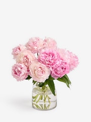 Pink Peony Fresh Flower Letterbox Bouquet - Image 3 of 4