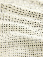 Ecru Casual Textured T-Shirt - Image 8 of 8
