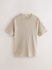 Luz neutra - Camiseta pesada exclusiva com linho - Imagem 7 de 9