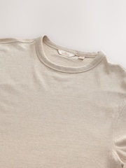 Luz neutra - Camiseta pesada exclusiva com linho - Imagem 9 de 9