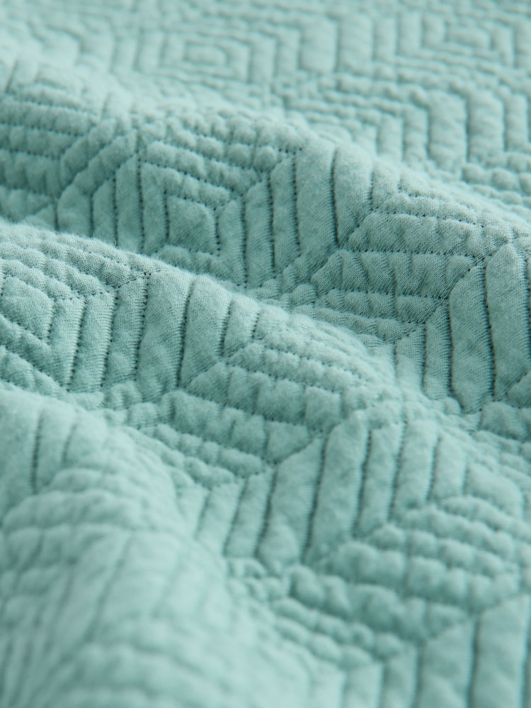 Green Smart Textured T-Shirt - Image 8 of 8