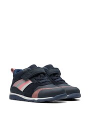 Clarks Blue Standard Fit (F) Toddler Todal 2 Glow Boots - Image 3 of 8
