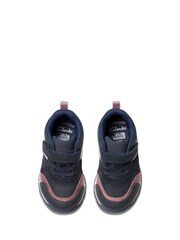 Clarks Blue Standard Fit (F) Toddler Todal 2 Glow Boots - Image 5 of 8