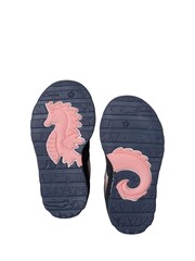 Clarks Blue Standard Fit (F) Toddler Todal 2 Glow Boots - Image 6 of 8