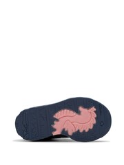 Clarks Blue Standard Fit (F) Toddler Todal 2 Glow Boots - Image 8 of 8