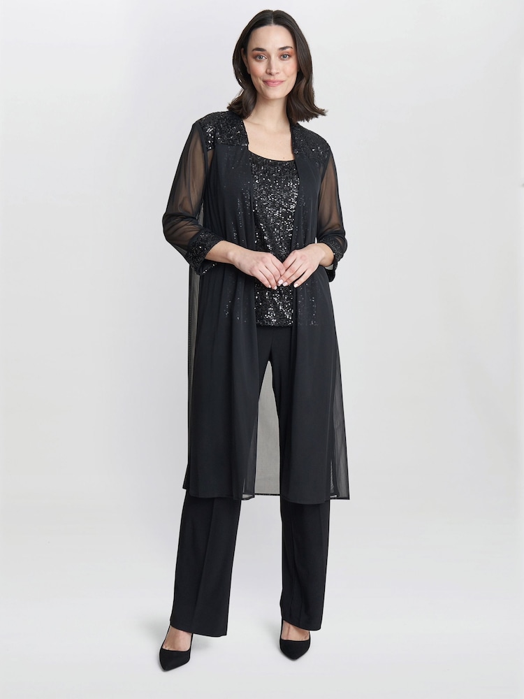 Gina Bacconi Black Jessica Three Piece Suit Set - Imagen 1 de 5 Gina Bacconi Black Jessica Three Piece Suit Set - Imagen 1 de 5