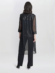 Gina Bacconi Black Jessica Three Piece Suit Set - Image 2 of 5