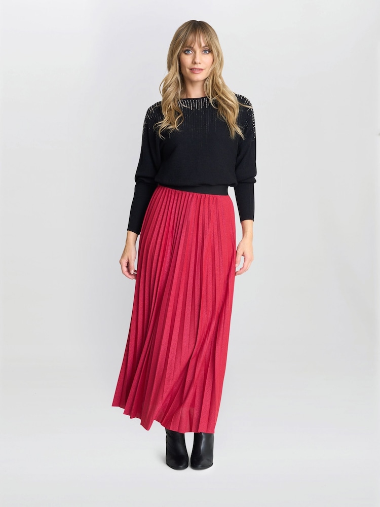 Rojo - Gina Bacconi Ismay Skirt - Imagen 1 de 5 Rojo - Gina Bacconi Ismay Skirt - Imagen 1 de 5