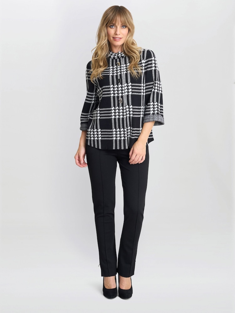 Gina Bacconi Grey Shae Knitted Jacket - Image 1 of 6