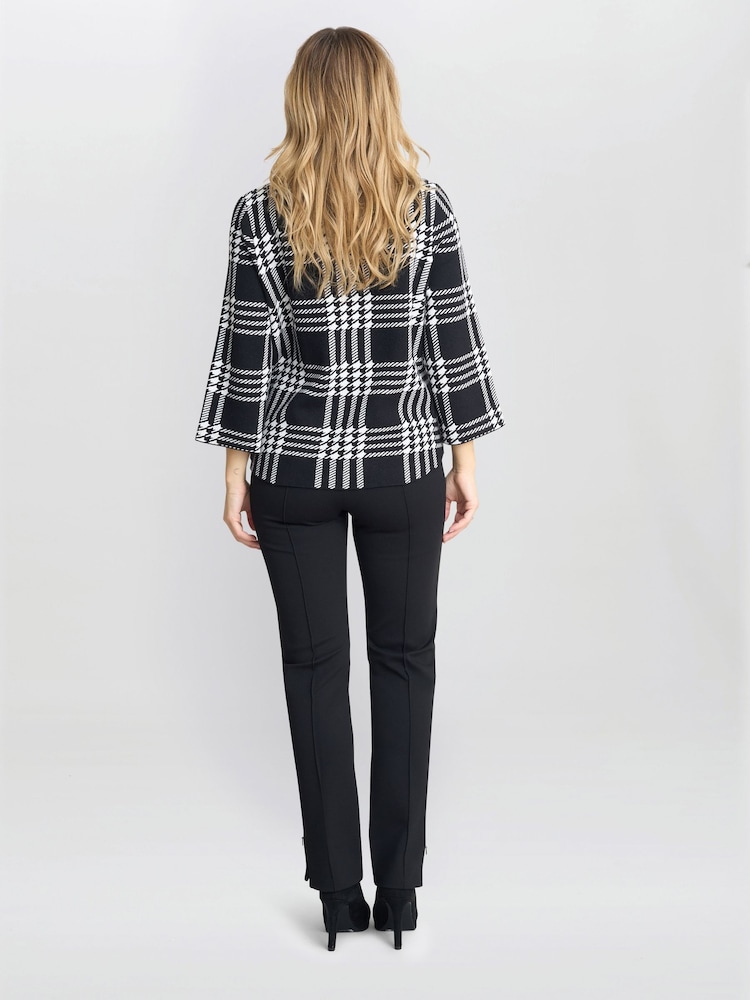 Gina Bacconi Grey Shae Knitted Jacket - Image 2 of 6