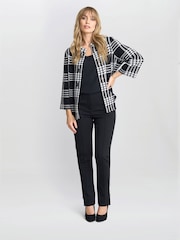 Gina Bacconi Grey Shae Knitted Jacket - Image 3 of 6
