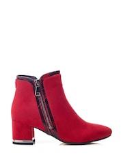 Moda in Pelle Peggi Smart Angular Topline Boots - Image 1 of 4