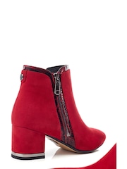 Moda in Pelle Peggi Smart Angular Topline Boots - Image 3 of 4