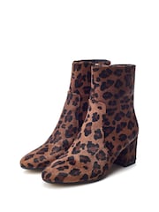 Moda in Pelle Otto Low Block Heeled Black Boots - Image 2 of 4