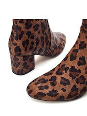 Moda in Pelle Otto Low Block Heeled Black Boots - Image 4 of 4