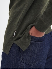 Barbour® Green Pendle Crew Jumper - Image 5 of 7