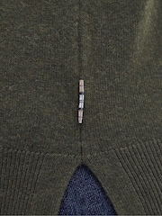 Barbour® Green Pendle Crew Jumper - Image 6 of 7