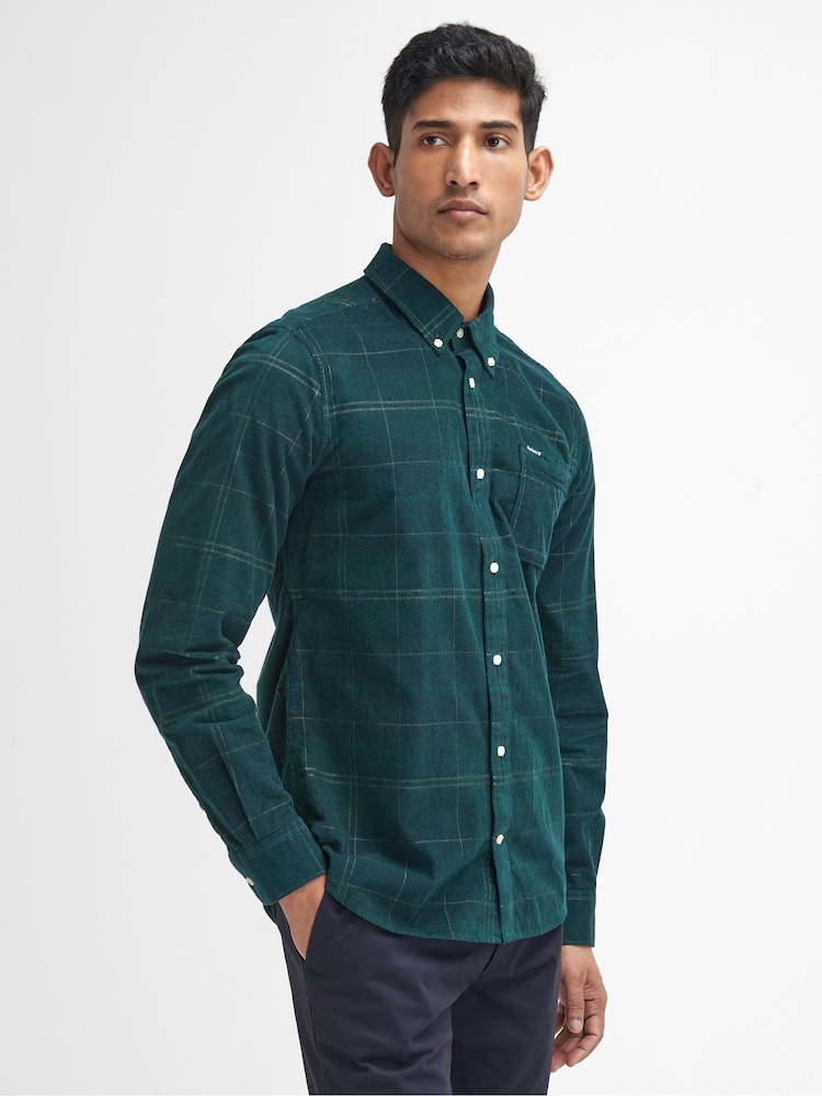 Barbour® Green Blair TF 100% Cotton Shirt - Image 1 of 5