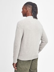 Barbour® Grey Grangetown Crew Jumper - Image 3 of 5
