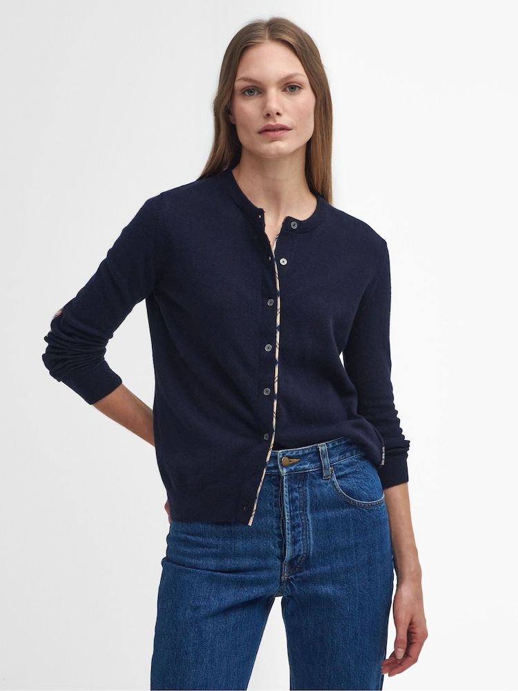 Barbour® Blue Pendle Cardigan - Image 1 of 6