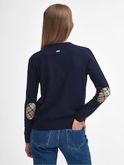 Barbour® Blue Pendle Cardigan - Image 2 of 6
