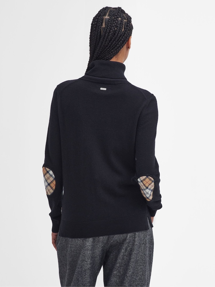 Barbour® Black Pendle Knit Jumper - Image 2 of 6