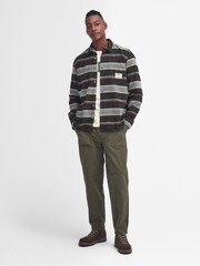 Barbour® Green Bowen 100% Cotton Shirt - Image 3 of 5