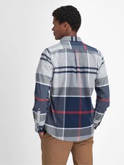 Barbour® Blue Iceloch 100% Cotton Shirt - Image 2 of 5