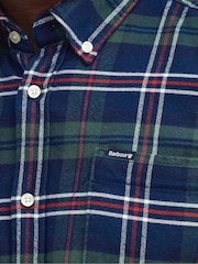 Barbour® Blue Ronan TF Check 100% Cotton Shirt - Image 5 of 5
