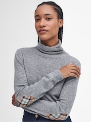 Barbour® Grey Pendle Knit Jumper - Image 1 of 6