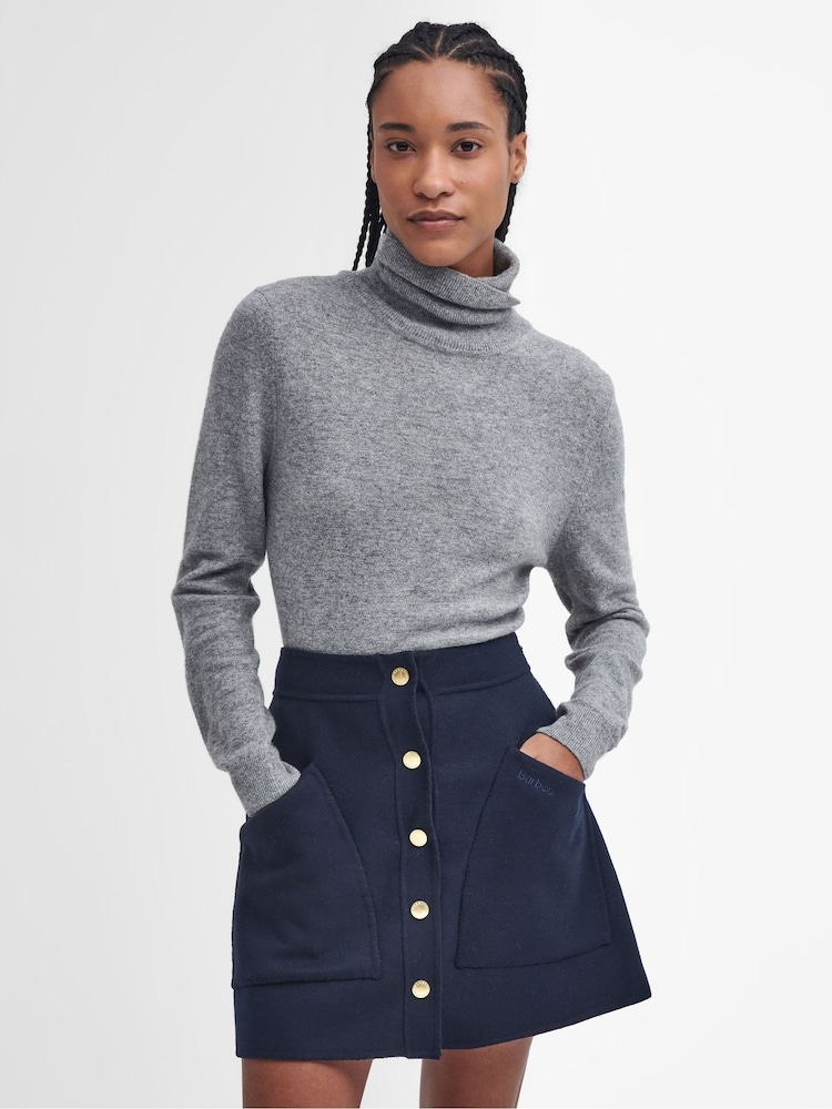 Barbour® Grey Pendle Knit Jumper - Image 2 of 6