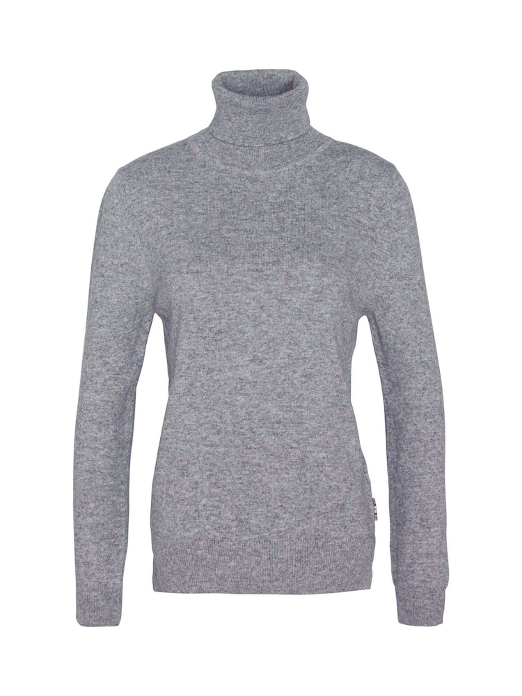 Barbour® Grey Pendle Knit Jumper - Image 6 of 6