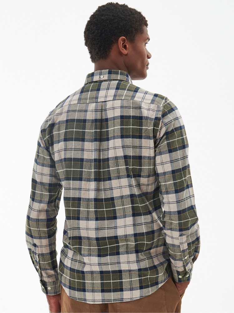 Barbour® Green Kyeloch TF 100% Cotton Shirt - Image 2 of 6