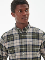 Barbour® Green Kyeloch TF 100% Cotton Shirt - Image 4 of 6