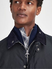 Barbour® Blue 100% Cotton Ambleside Wax Jacket - Image 4 of 6