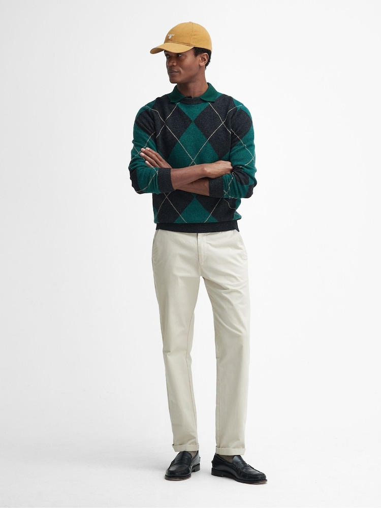 Barbour® Black Sutherwell Crew Jumper - Image 2 of 5 Barbour® Black Sutherwell Crew Jumper - Image 2 of 5