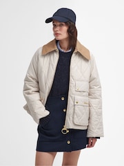 Barbour Cream Milby Quilt Jacket - Image 1 of 6