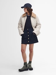 Barbour Cream Milby Quilt Jacket - Image 3 of 6